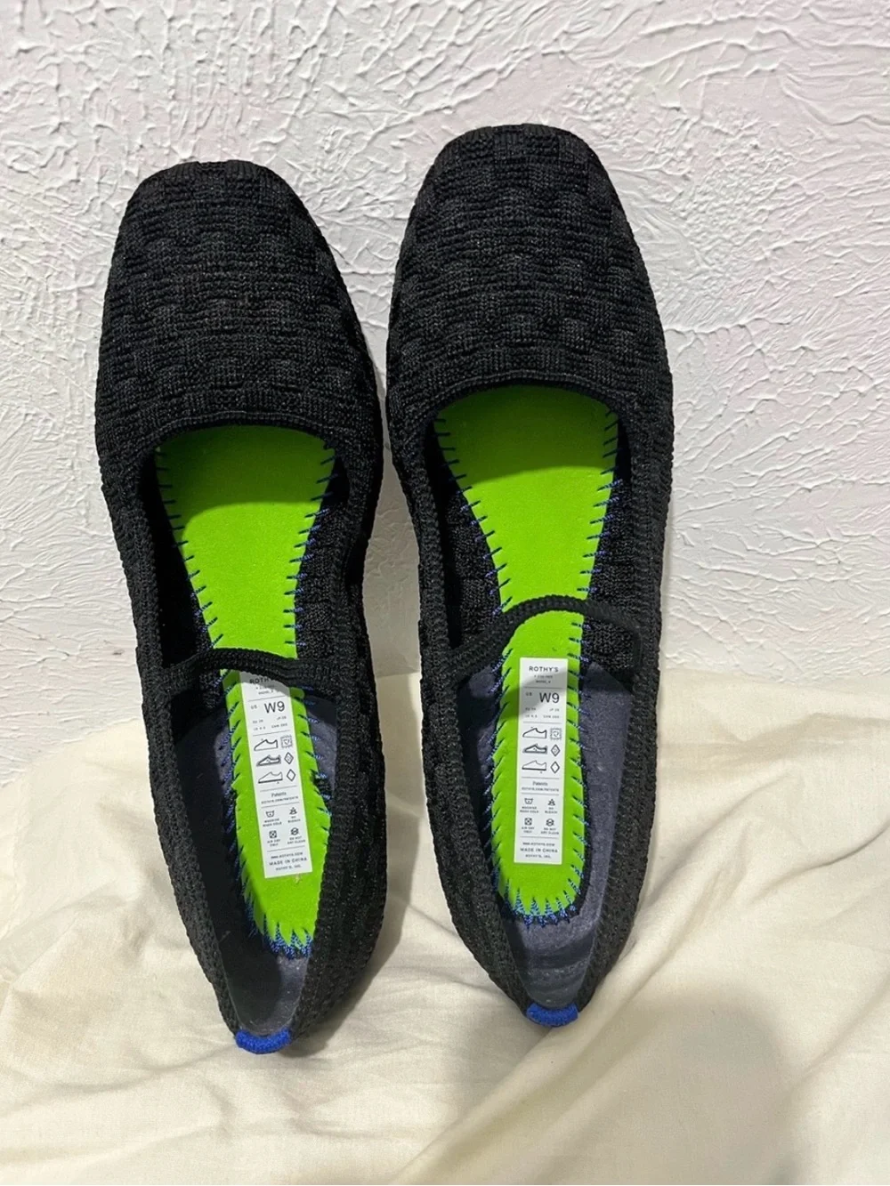 Rothy's Black Knit Mary Jane Flats - Picture 4 of 5